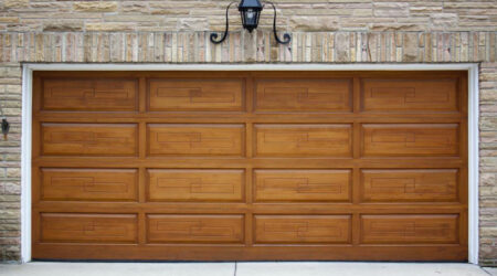 Steps to change garage door panels