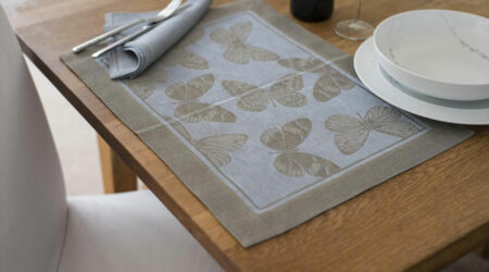 Various types of placemats